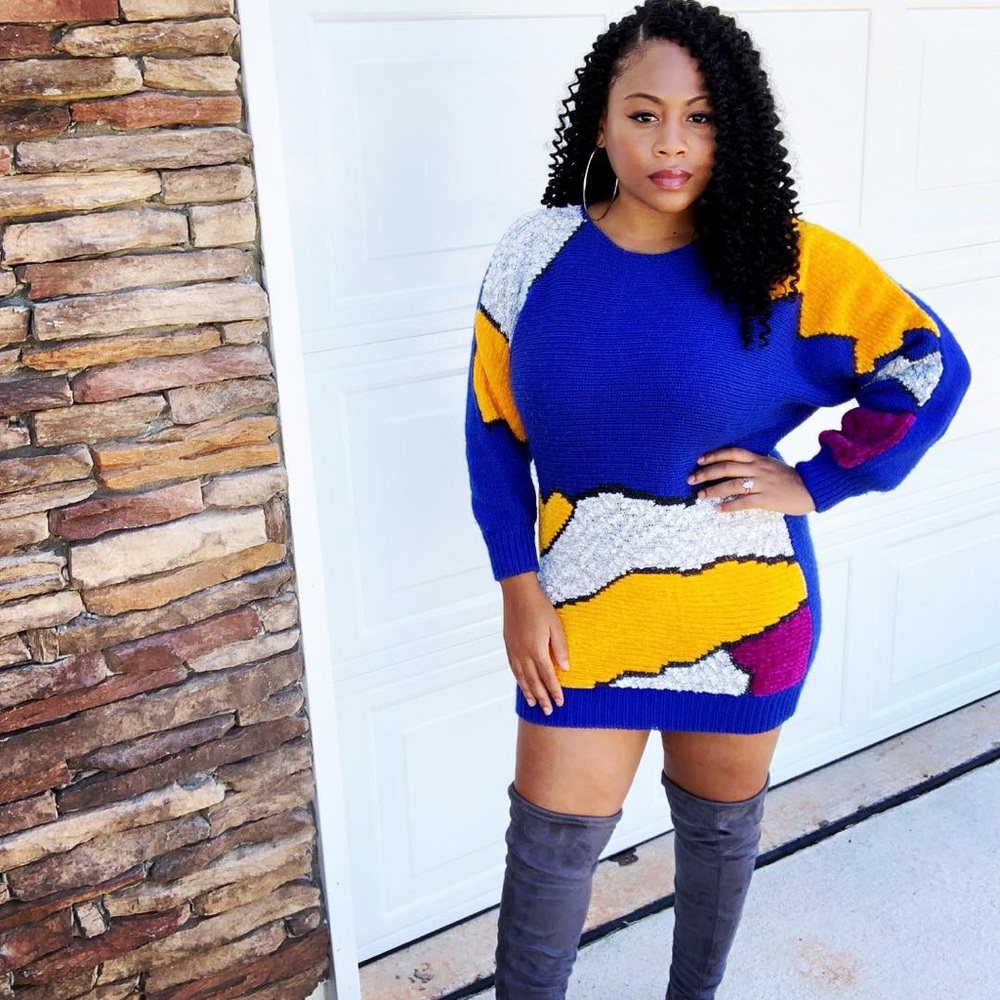 Colorful Vintage Sweater